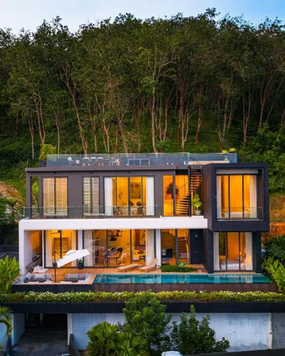 Luxe servicer-villa met 4 slaapkamers en privézwembad — AKRA Collection Layan - Hideaway Villas